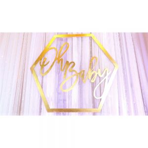 custom designed baby sign for baby showers