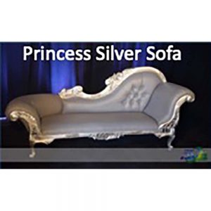 Princess Silver Sofa