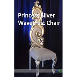 Princess Silver Wavecrest Chair